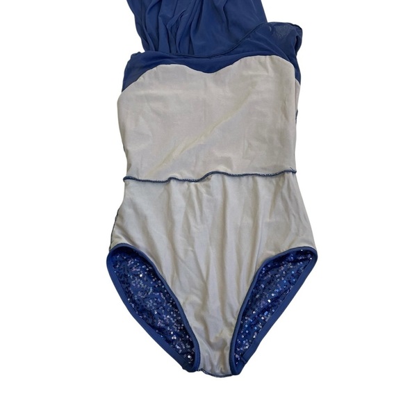 Weissman INTO THE MEADOW Dance Costume in Slate Blue Small Adult SA - Picture 9 of 16